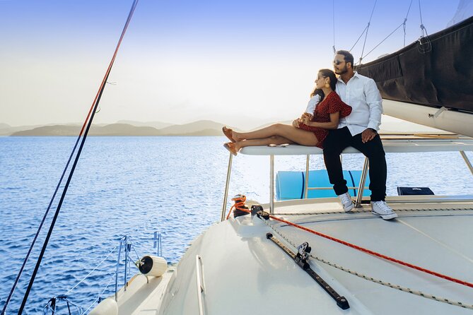 Janise Sailing Afternoon Charter in Fajardo, Puerto Rico - The anchored swim stop