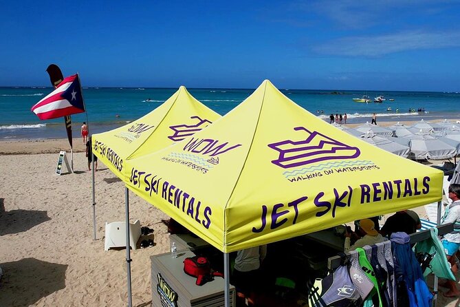 Jet Ski Rentals Isla Verde Beach - How much room you get to ride