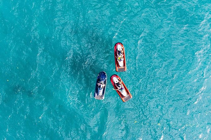 Jet Ski Tour through San Juan Bay - The water time and swimming break