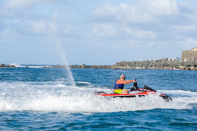 Jet Ski Tours in Old San Juan for Families and Friends - The view of Castillo del Morro from the water