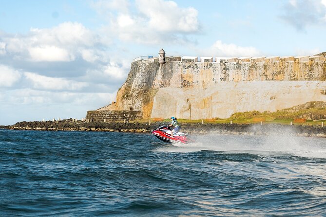 Jet Ski Tours in Old San Juan for Families and Friends - Riding with a guide instead of going solo
