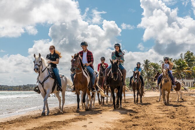 Luquillo Beach Horse Ride from Carabalí Rainforest Adventure Park - Clothing, heat, and comfort