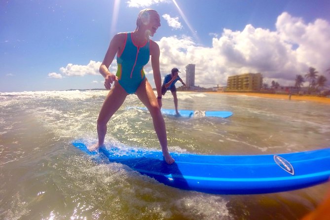 Luquillo, Puerto Rico: Beginners Surf Lesson - Starting at La Pared Beach in Luquillo