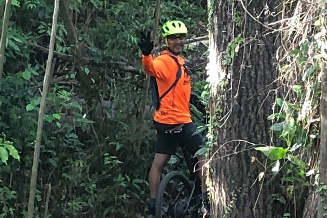 Mountain Bike tour to a Pristine Spring and Cave - Riding through the coastal forest