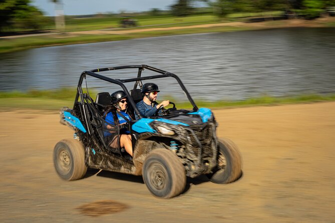 Off-Road UTV Tour : Explore Puerto Rico minutes from San Juan - The Mojito Bar briefing and safety setup