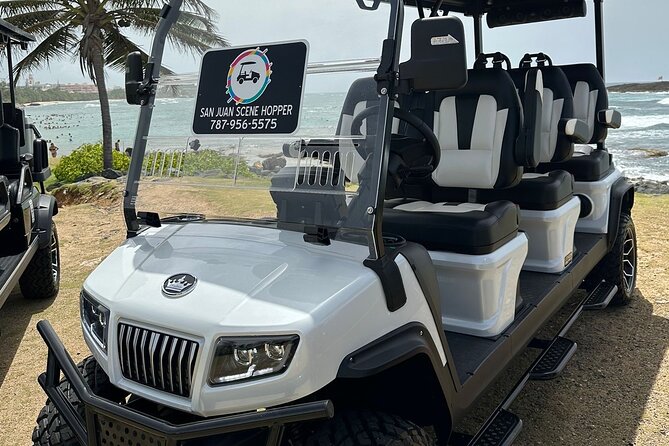Old San Juan Golf Cart Exploration (Est. 2023) - Paseo de los Presidentes and the Puerto Rico Capitol