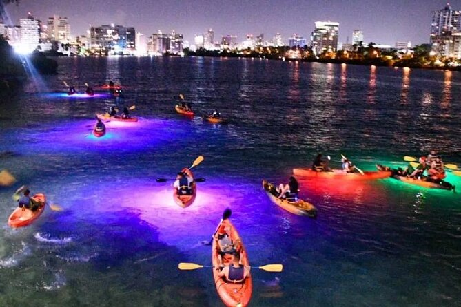 Paddle & Glow LED Kayaking - Condado Lagoon After Dark