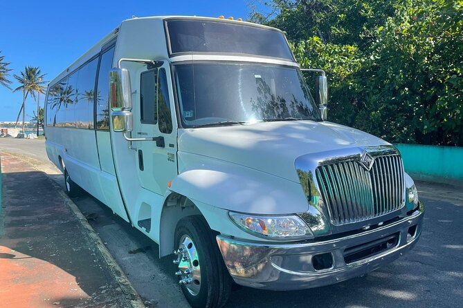 Private Party Bus Tour in Puerto Rico - Old San Juan starts the evening with character