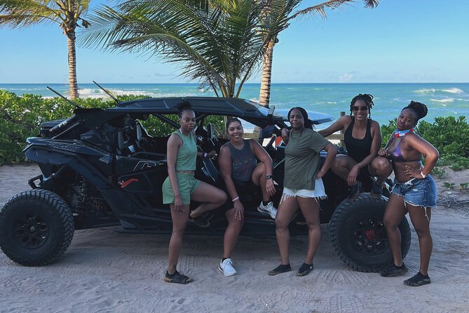 Private San Juan Beach Tour Can-Am UTV Experience Off Road - A relaxed pause at Paseo Tablado de Piñones