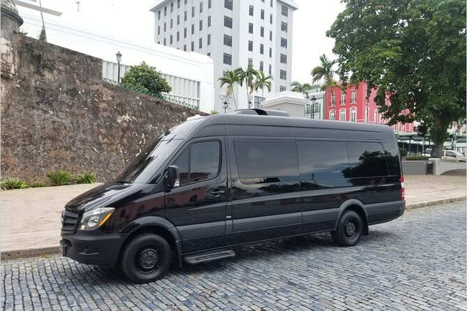 Puerto Rico Island Wide Transfer, 16Pax Mercedes Van, Select Zone - A private airport ride that covers more than San Juan