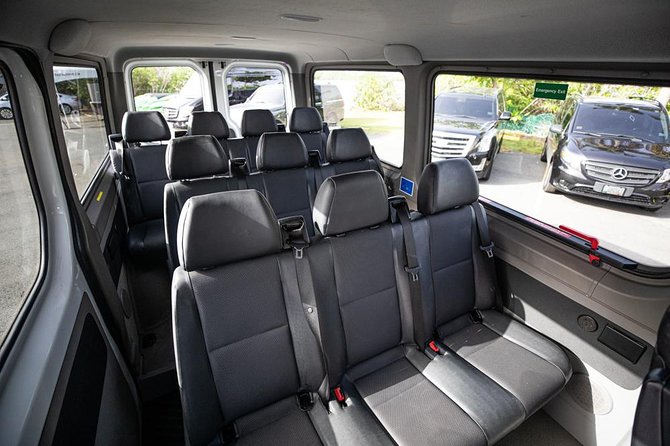 Puerto Rico Island Wide Transfer, Mercedes ECO Van, Select Zone - The Mercedes van and its useful luggage space