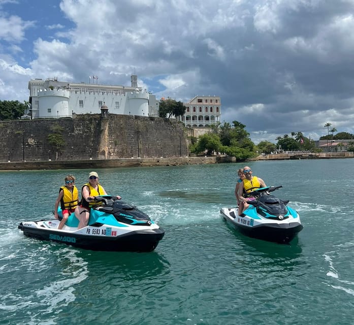 Puerto Rico: Old San Juan Jet Ski Tour - Starting at Capitolio Plaza