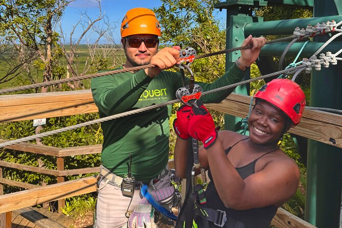Puerto Rico Ziplining: High-Flying Adventure close to San Juan - A short hike through coastal forest