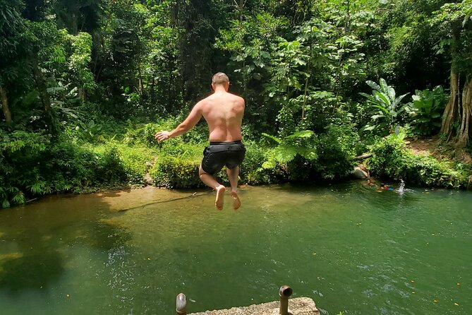 Rainforest and Junglequi Zipline Combo Tour - Gearing up at Junglequí Zipline Park