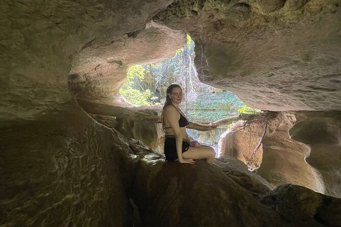 Rainforest Caves and Waterfalls Exploration with Transportation - The optional cliff jump and the question of risk
