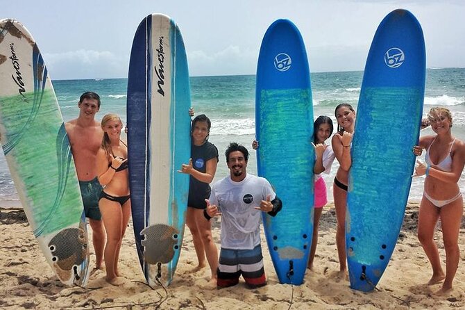 Ride the Waves in Puerto Rico-Surfing Lessons - Starting on the sand before entering the water