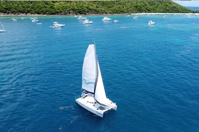 Sailing and Snorkeling Day Charter in Fajardo, Puerto Rico - Piñeros or Palomino, with the route shaped by weather