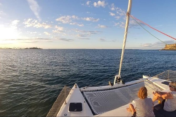 San Juan Bay Day Sail with Drinks Included - The best place to sit on the boat