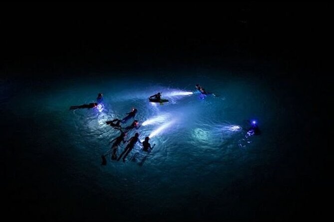 San Juan LED Night Snorkel - The 90-minute route and how the time is used