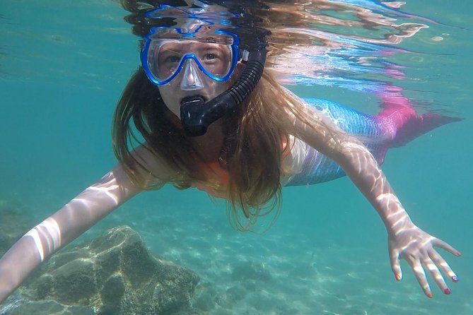 San Juan Mermaid Snorkel Experience with Video Shoot - The mermaid idea works because it is more than a costume