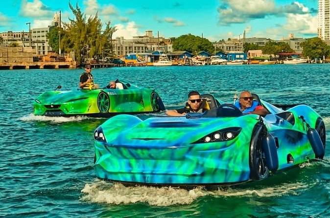 San Juan PR Watersports Car Rental Green McLaren - The parts that make the ride memorable