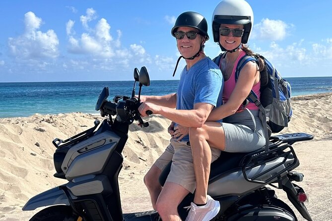 Scooter Rental San Juan Puerto Rico - Playa CV Sea and the Atlantic edge