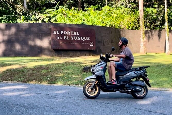 Scooter Rental San Juan Puerto Rico - Luquillo beach and kiosks