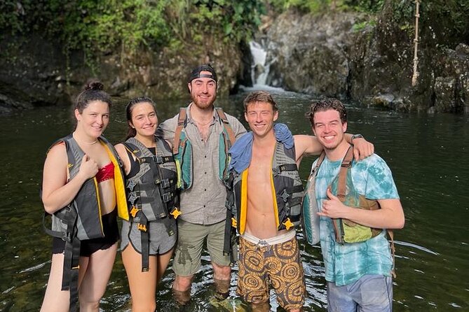 Small-Group El Yunque Rainforest & Transportation Luquillo Beach - Swimming, the natural slide, and optional jumps
