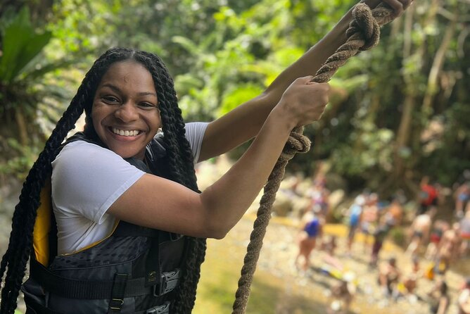 Small-Group El Yunque Rainforest with Transport Half Day - Waterfall time and the natural water slide