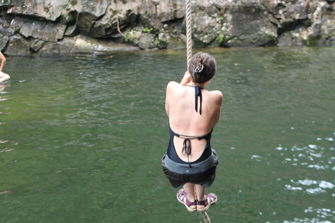 Small-Group El Yunque Waterslide Adventure & transportation - What the small group adds