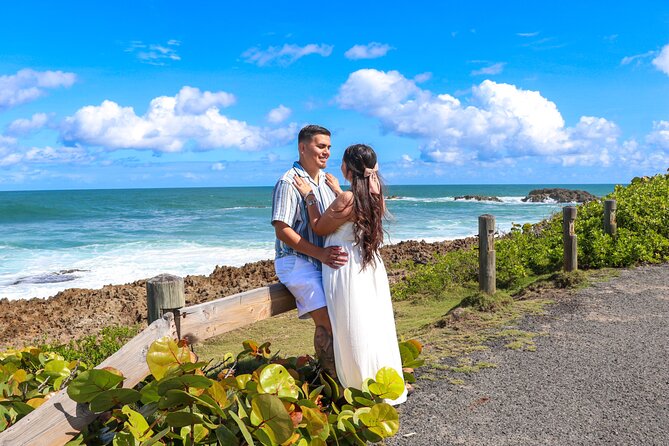 Stunning Private Beach Photoshoot in Puerto Rico's Hidden Gem - Price and what you receive for $60