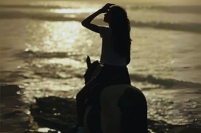 Sunset Horseback Ride by the Beach in Aguadilla, Puerto Rico - Punta Borinquen Beach and the open shoreline