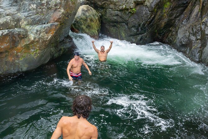 Toro Negro River Hike & Cliff Jumping Adventure; San Juan Pick Up - Charco El Moron, swimming, and optional cliff jumps