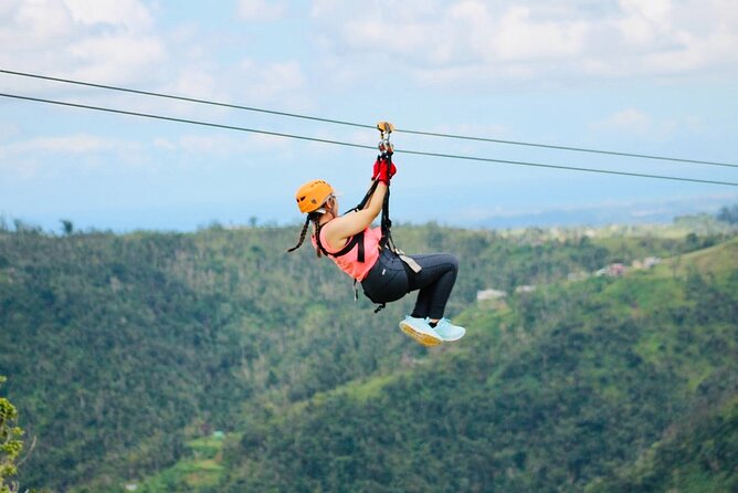 Toro Verde 7-Zipline Tour Plus the Beast with Pickup - The big payoff above Puerto Rico’s forest