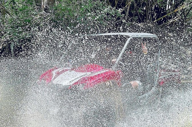 UTV adventure in Naguabo Puerto Rico 50 minutes trip 80 acres - The final race changes the pace
