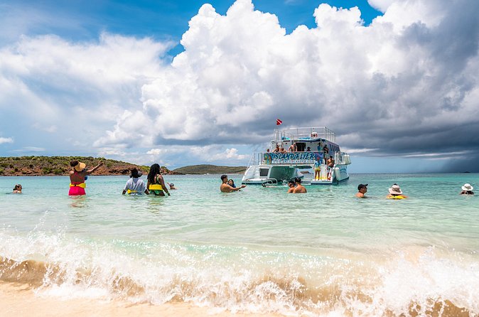Vieques: Beach and Snorkeling Tour by Catamaran from Fajardo - Lunch, rum, and the social side of the boat