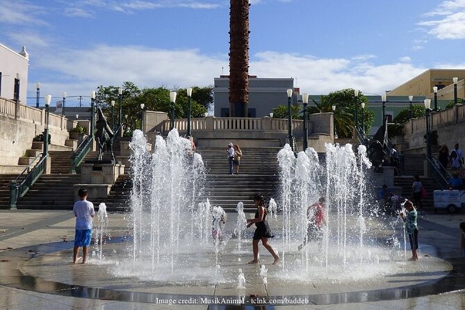 Welcome to San Juan's Old Town: Private Half-Day Walking Tour - Plaza del Quinto Centenario and the story of arrival