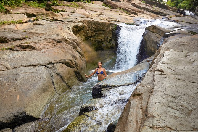 Yunque Rainforest River Rope Swing with Waterslide and Beach Tour - The Rio Grande rainforest walk