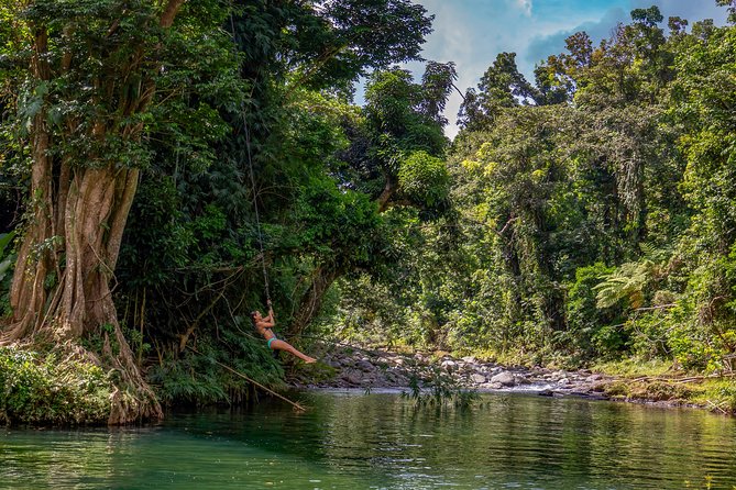 Yunque Rainforest River Rope Swing with Waterslide and Beach Tour - The first three hours in Luquillo