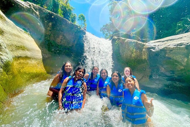 Yunque Rainforest Waterslides Plus Beach Tour - Luquillo Beach adds food, swimming, and breathing room
