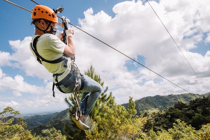 Zipline Adventure Tour - The briefing, equipment, and first platform